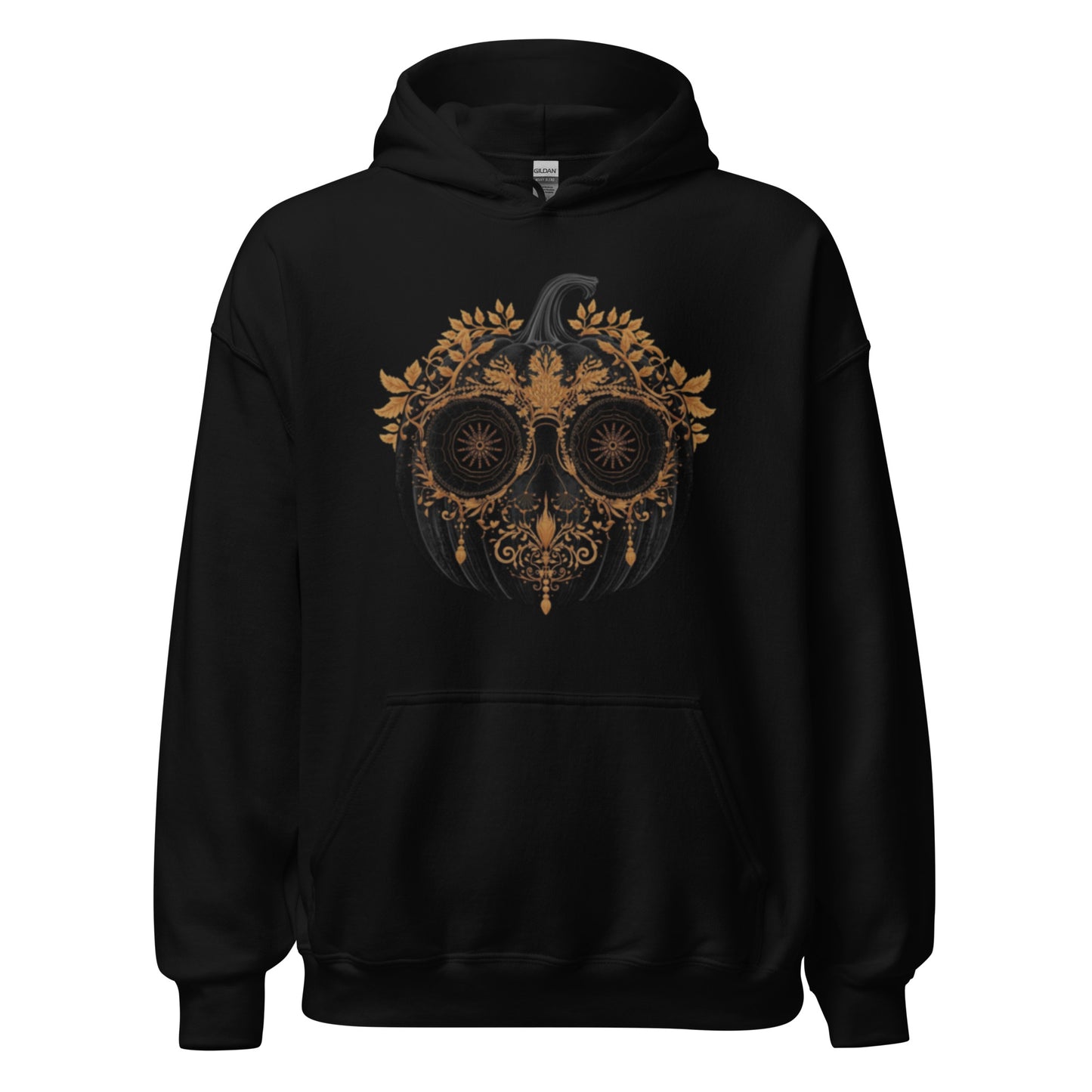 Cooltoora's Engraved Burnt Pumpkin - Unisex Hoodie